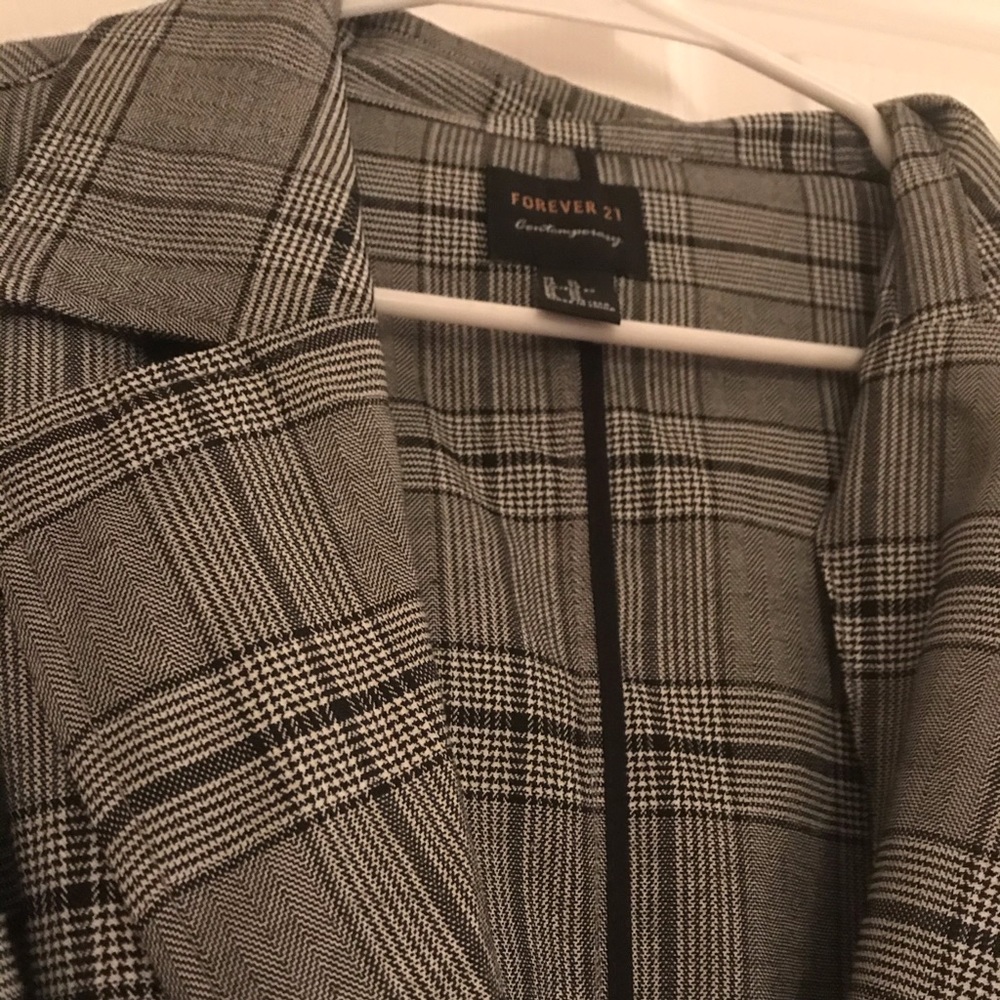 Glen Plaid Duster